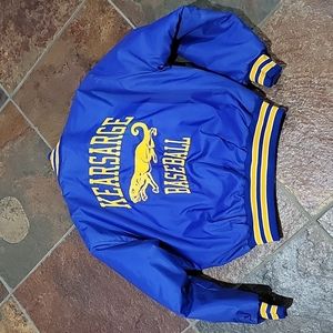 Vintage Nylon Satin type baseball jacket